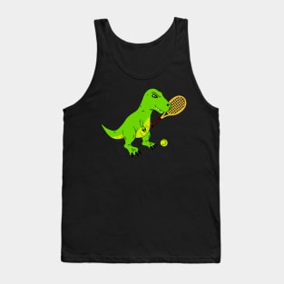 Tennis Dinosoaur Tank Top